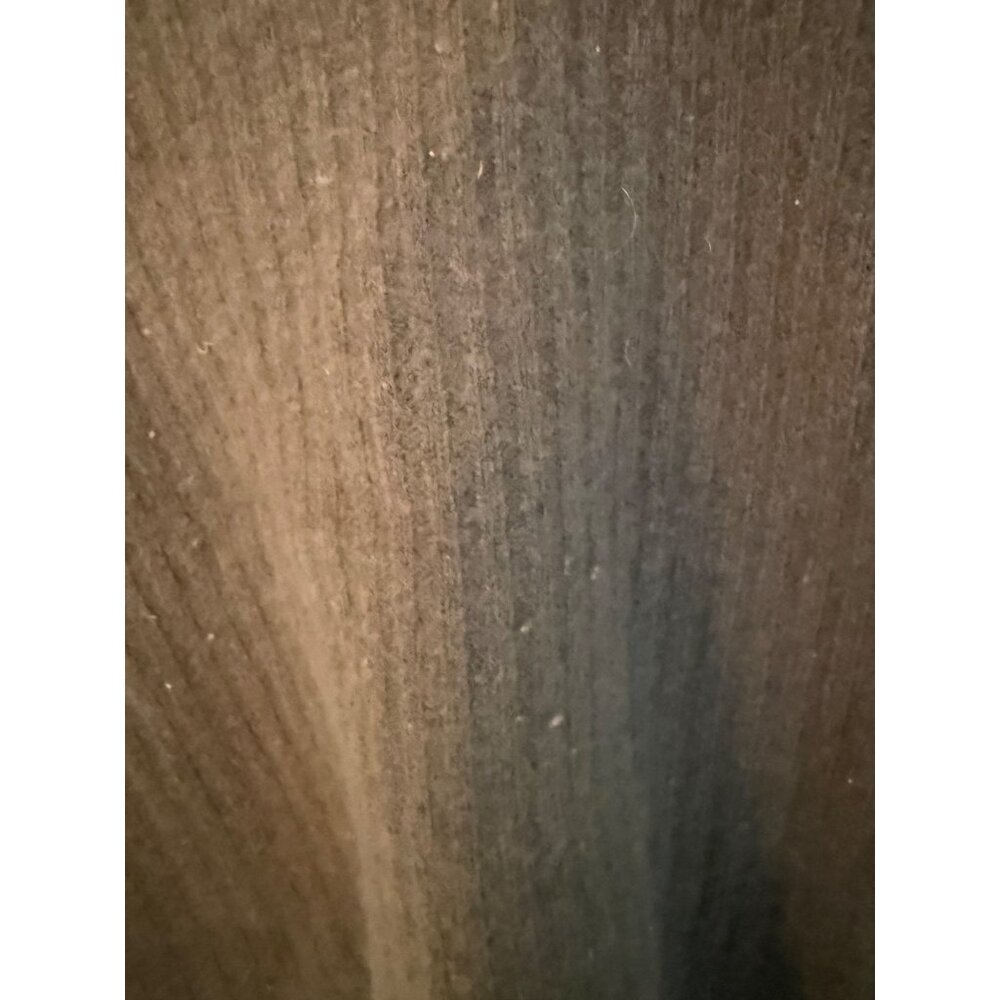 Vintage 90's Limited Lambswool/Angora Cropped Short Sleeve Grey Sweater Large - Picture 3 of 4